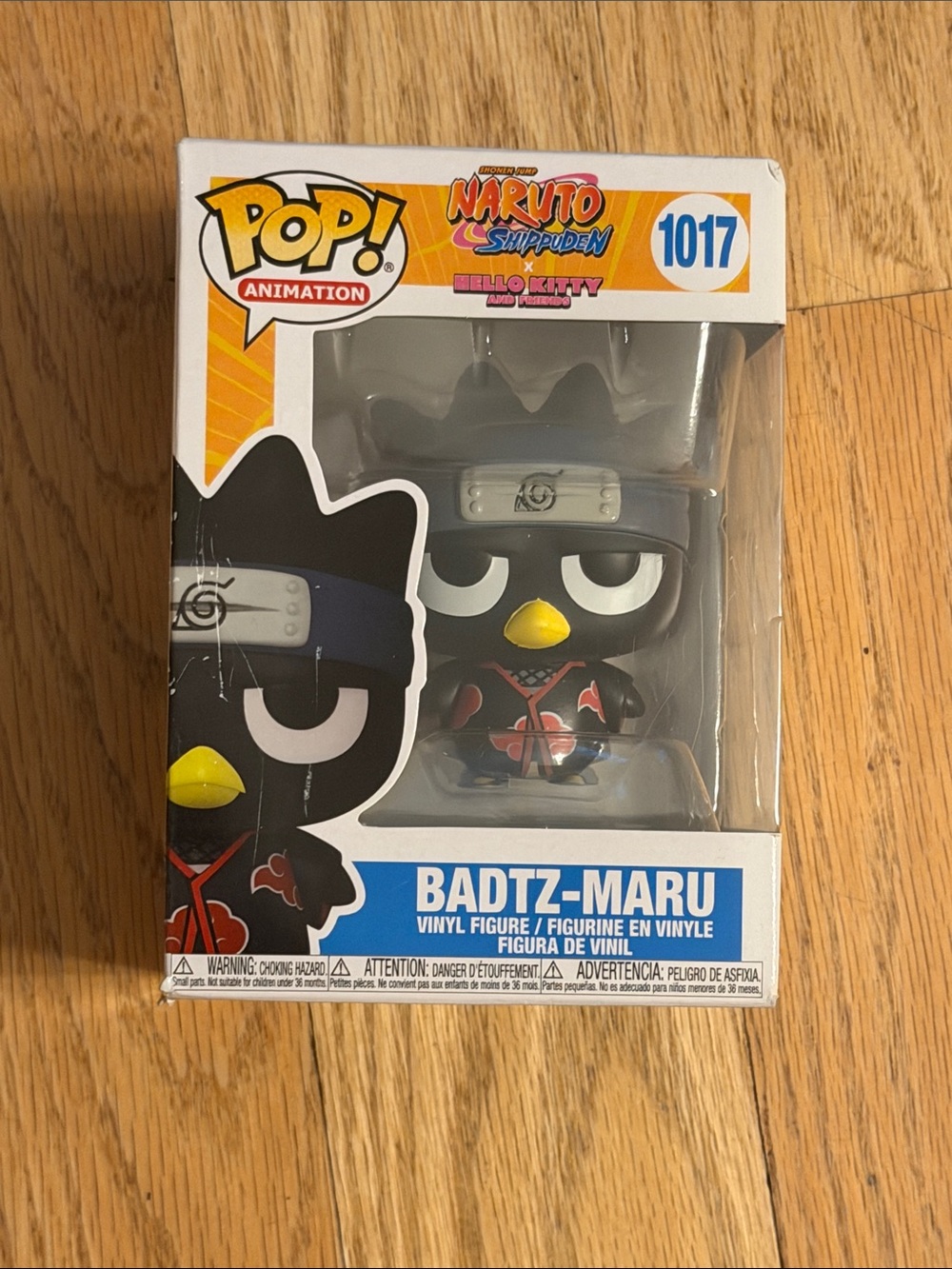 Funko Pop! Animation Badtz-Maru as Itachi #1017 Naruto Shippuden x Hello Kitty